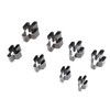 8pcs Leather Shape Punch Cutter Mold High Carbon Steel Hollow