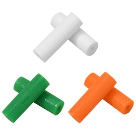 6-Pack Orthodontic Chewies in 3 Styles, Multi-Colored Non-Slip Flexible Aligner Seating Chews Trays Seaters Chompers with Fruit Flavors for Dental Braces and Invisible Aligners