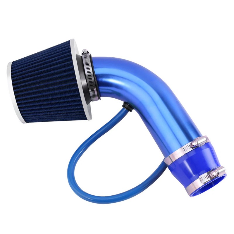 zoo3026 3'' Car Cold Air Intake Filter Induction Pipe Power