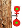 WINGSWINMAX 2.5”Bear Clay Ball Slingshot Target Also for Airsoft, Hanging