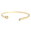 by you Inspirational Soul Sisters Message Engraved Thin Cuff Bangle
