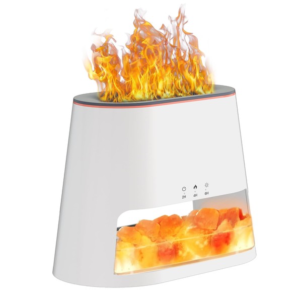 BieJiahWeiBie Luxury Himalayan Salt Lamp Humidifier & Aromatherapy Diffuser -