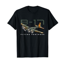 Flying Fortress B-17 World War II Classic Warbird Airplane T-Shirt