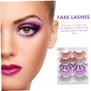 minkissy 5 Pairs Fake Lash Extensions and Full Natural Look