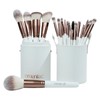 OMANIAC 20Pcs Makeup Brushes,Multi-functional Makeup Brush Set for Foundation,Powder,Eyeshadow,Concealer Cream,Blush