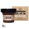 Pretty Skin Mild Black Sugar Scrub, 100g, 6 pieces / 프리티스킨 마일드 블랙슈가 스크럽, 100g, 6개