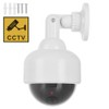 Fake Camera Waterproof Realistic Dummy Surveillance Security Cam with Flashing