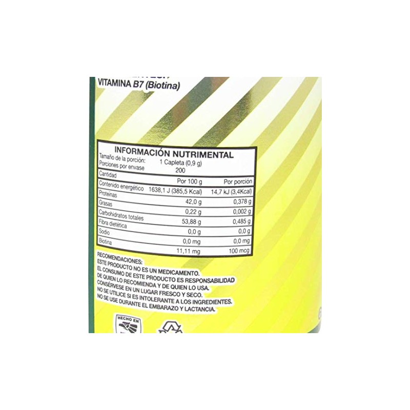Biotina B7 200 Capletas Alexyessy