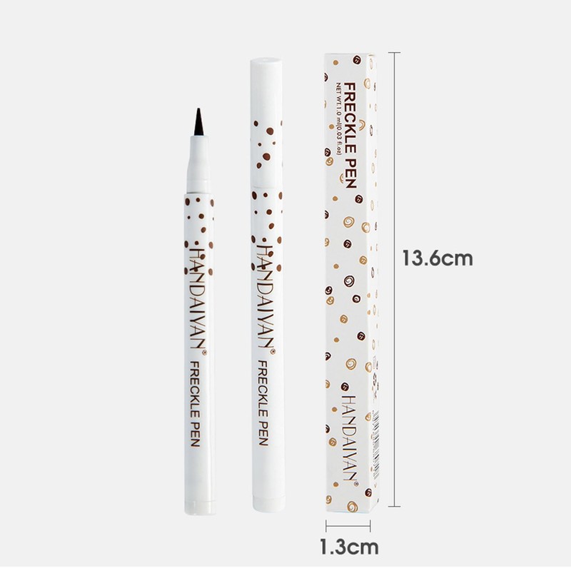 DekRion Freckle Pen, Long-Lasting Quick-Dry Pencil Natural Lifelike Water-proof Freckle