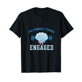 The summer I turned engaged 2024 engagement announcement T-Shirt