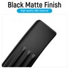 ZZEQYG 4 Pcs ABS Carbon Fiber Door Sill Protector Compatible