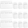CroBlissful 12 Pcs Remote Control Holders Wall Mount Self Adhesive