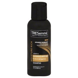 TRESemme Moisture Rich Shampoo, 3 Fl. Oz. Travel Size, 2 Pack