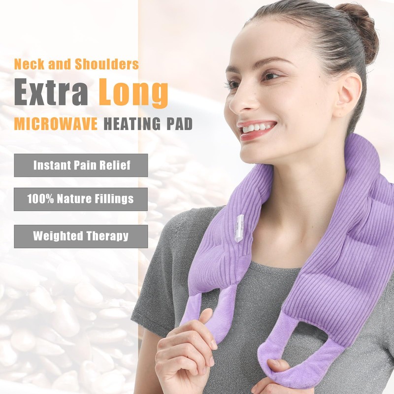 UNCN Long Heating pad for Neck and Shoulders Back 33
