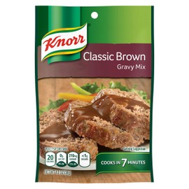 Knorr Gravy Mix For Delicious Easy Meals and Side Dishes Classic Brown Gravy With No Artificial Flavors, No Added MSG 1.2 oz