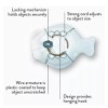 Display Buddie 2 Pack Adjustable Plate Hanger for Plates, Platters,