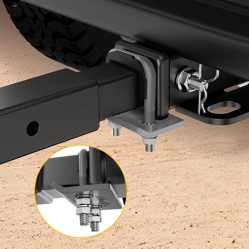 Nilight Trailer Hitch Tightener for 2 Inch Trailers Hitches Mount