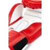 Tapout Boxing Gloves Faux Leather (1 Pair) Colton Red/White 08