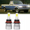 SHENKENUO For Ford F150 1992-1996 - 2X 9007 Front LED