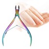 Cutícula Para Uñas Pinza Cortadora Cortador Mini Camaleón Nail Art