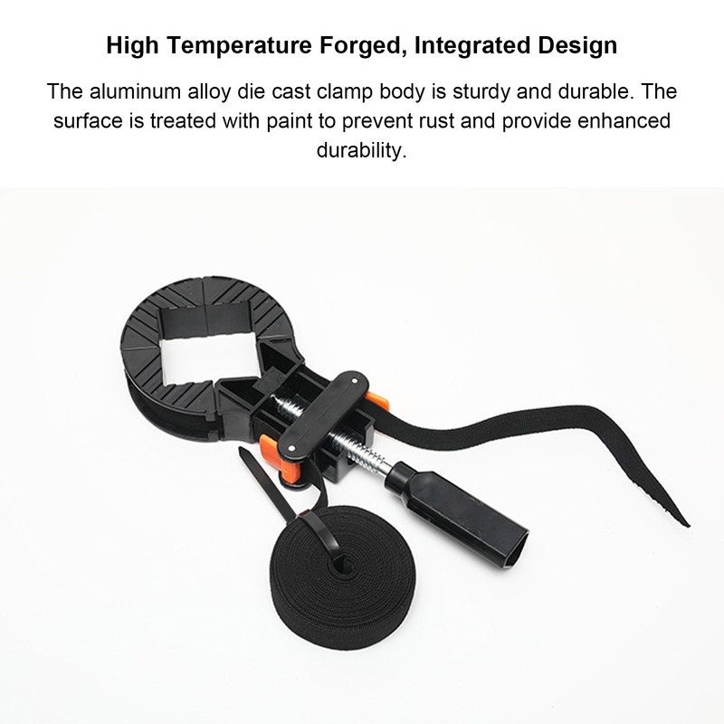 Quick Release Strap Clamp Woodworking Frame Clamping Strap Holder Adjustable