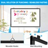 H-Qprobd 48"x24" Magnetic White Board Dry Erase Wall Mount Whiteboard