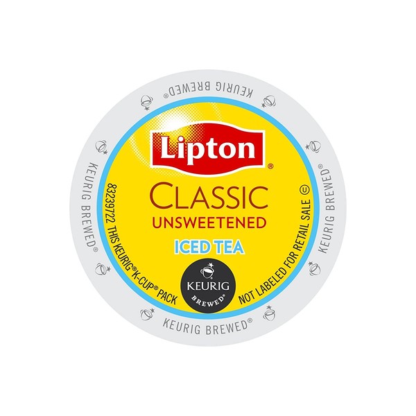 Lipton Classic Unsweetened Iced Tea K-cups 96ct