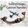 Universal Hardware Brass Drawer Handle Solid Vintage Cabinet Furniture Handles