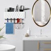 Ronjnndc Rustic Hair Dryer Holder Wall Mounted,Hair Styling Tools &