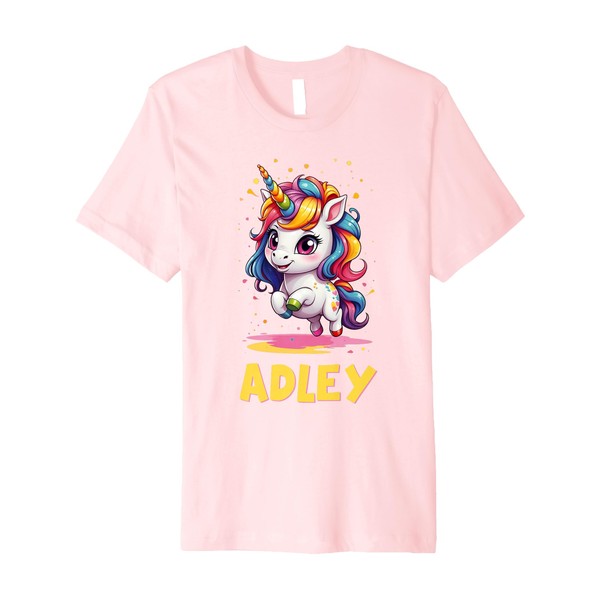 Adley Merch Unicorn Design Premium T-Shirt