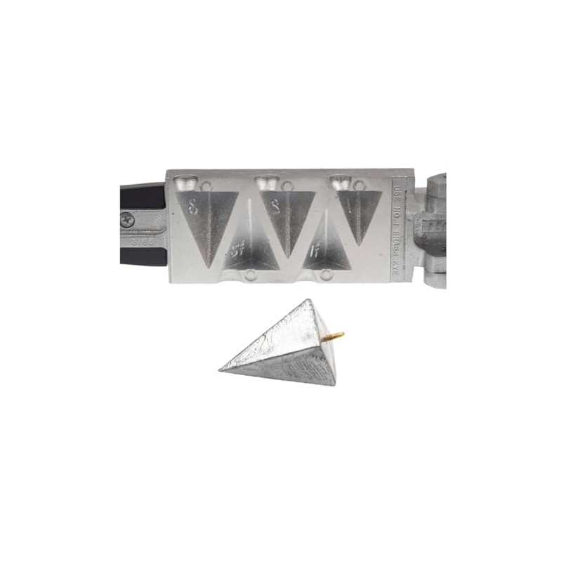 Do It Mold Pyramid Sinker Production 1, 1 1/2, 2,