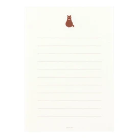 Midori Cat Letter Writing Set by Midori