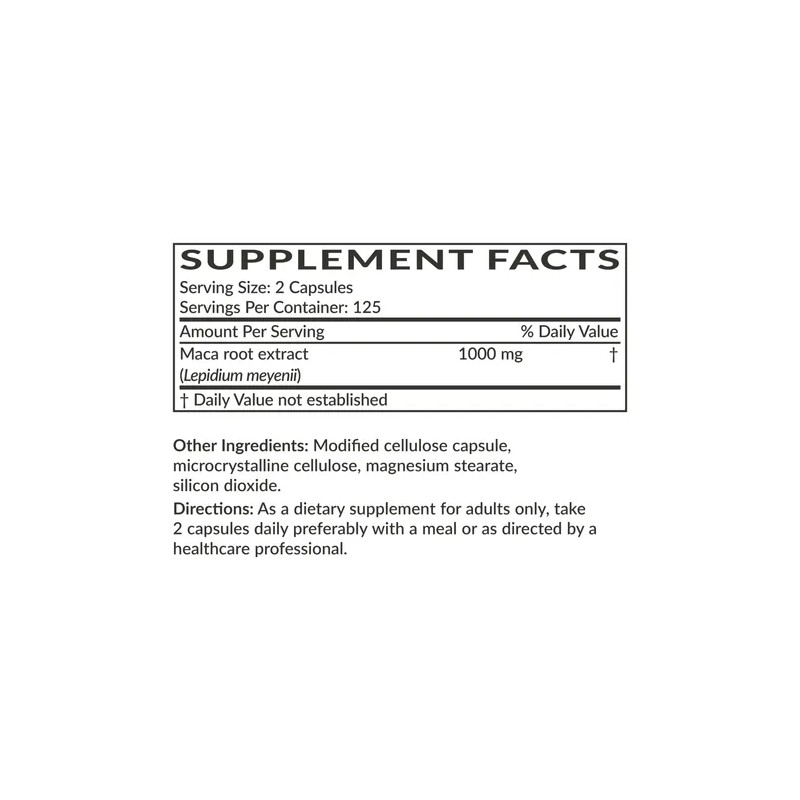 Futurebiotics Maca Root Extra Strength 4000 Mg 250 Cápsulas