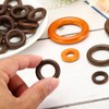 PATIKIL 40 mm Natural Wood Rings, Pack of 20 Wooden