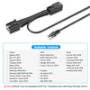 Radar Detector Power Adapter RJ11 Plug (10P Type D) Compatible