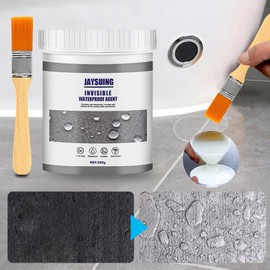 Transparenter Wasserdichter Beschichtungsmittel 600 g, Dichtmasse Wasserdicht, Kolibri Transparent Wasserdicht, Jaysuing Invisible Waterproof Agent für Badezimmer, Wände, Fliesen, Toilette, Dach