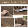 Lamberia High Stretch Sofa Cover for 2 Cushion Couch Loveseat