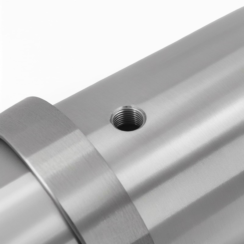 1.5 Gallon Aluminum Seamless Air Tank Surface Polished with five