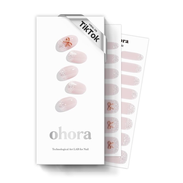 ohora Semi Cured Gel Nail Strips (N Twinkle Bell) -