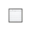 Quartet Wood Frame Magnetic Dry-Erase Calendar Board, Includes 1 Marker