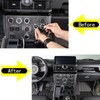 Car Central Control Air Conditioning Knob Ring Compatible with Ineos