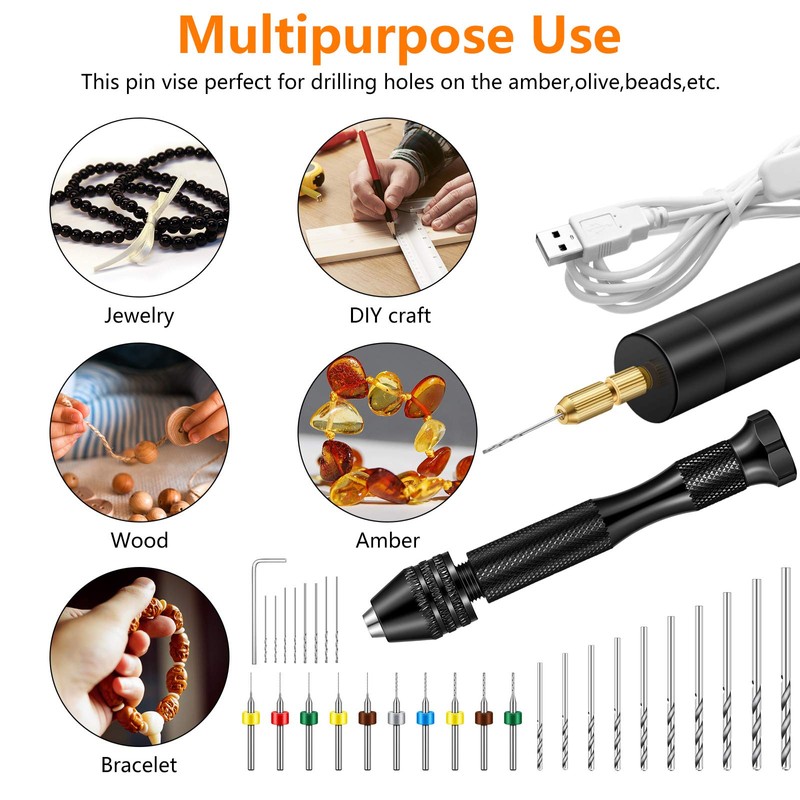 Electric Hand Drill Set for Resin Casting Mold, Electric Drill