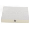 100PCS Biology Glass Prepared Microscope Slides Specimens Wooden Slide Storage