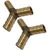 Aerzetix 2x Triple Compressor Pneumatic Fittings Ø10 mm Y Bar