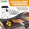 Hicello 42326 Grill Igniter Kit Replacement for Weber Summit D6