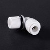 sourcing map Quick Coupling L Type G1/4 Male Thread to