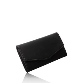 Kamedo Bag Manufacturing Men's Wallet, Long Wallet, Genuine Leather, Life-Time Mono, Coin Purse, Compact Size, Beautiful Card Slots, Crazy Horse Leather, Mellow and Fine Texture, Artisan Craftsmen