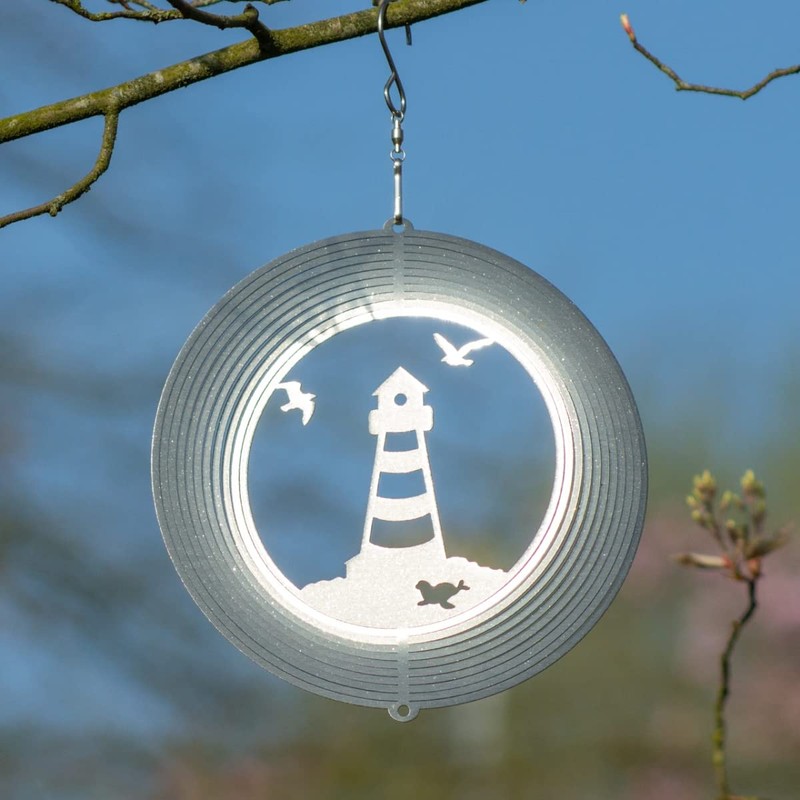 Stainless Steel Lighthouse 180 – 152 cm – Diameter: 18