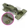 HnFshop Euro Brass Hydraulic soft close Full Overlay Hinge for