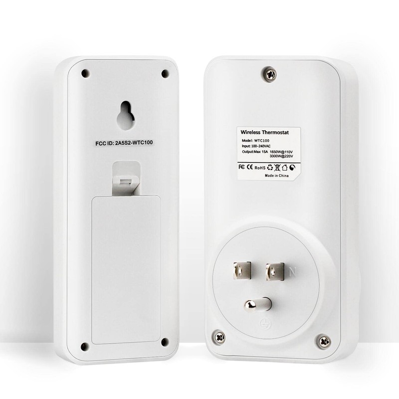 DIGITEN Temperature Controller WTC100 Wireless Thermostat Outlet Temperature Controlled Outlet